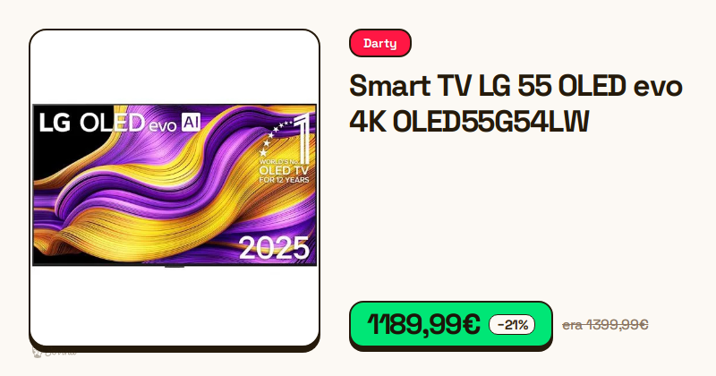 Smart TV LG 55 polegadas OLED evo 4K