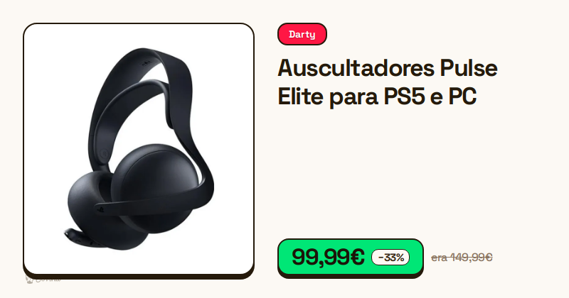 Auscultadores sem fios Pulse Elite na cor Midnight Black