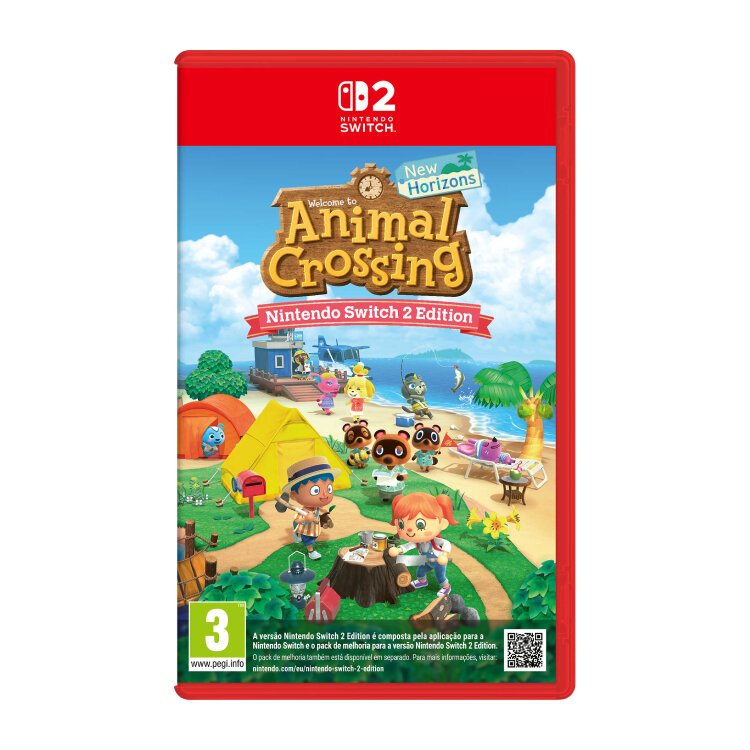 JOGO NINTENDO SWITCH 2 ANIMAL CROSSING NH
