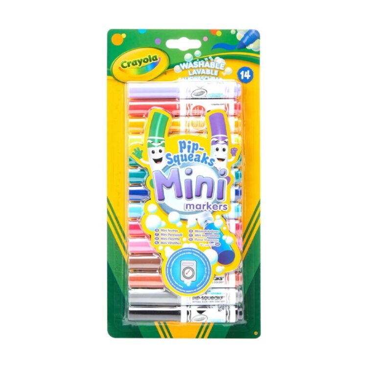 BRINQUEDO CRAYOLA MINI MARC LAV 14