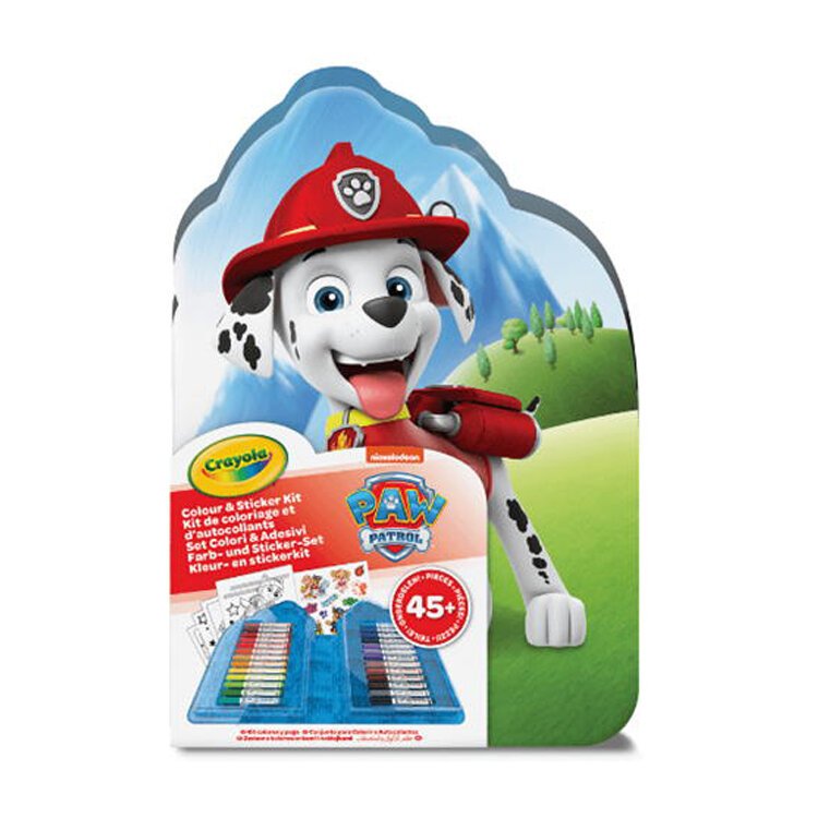 BRINQUEDO CRAYOLA MALA CREATE PAW PAT