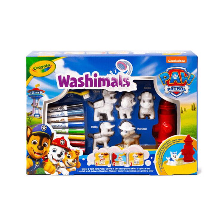BRINQUEDO CRAYOLA WASHIMALS PPAT 5X