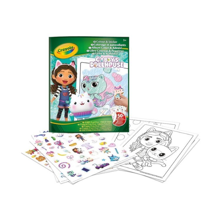 LIVRO COLORIR CRAYOLA CW DOLL H