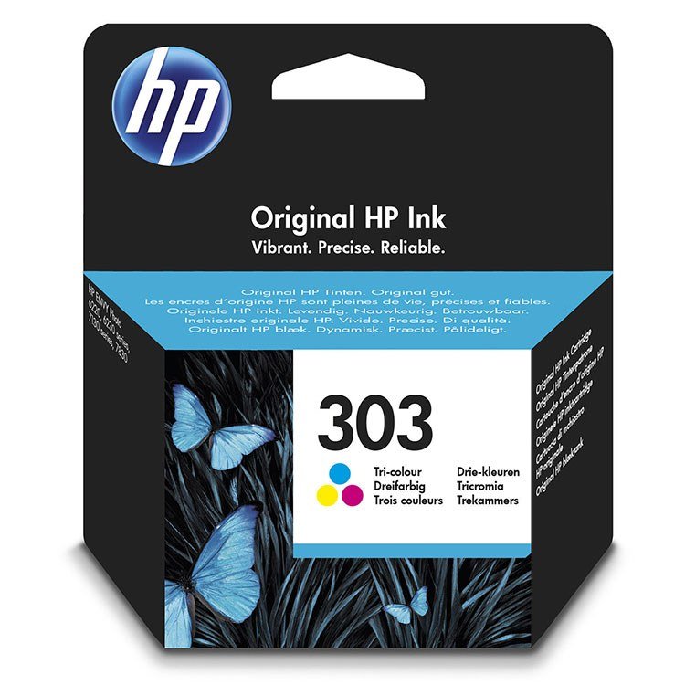 TINTEIRO HP 303 TRICOLOR T6N01