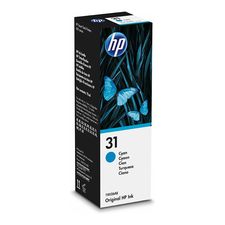 TINTEIRO HP 31 CIANO