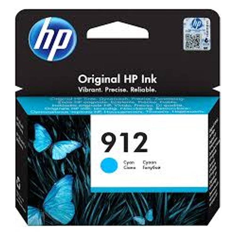 TINTEIRO HP 912 AZUL 3YL77AE