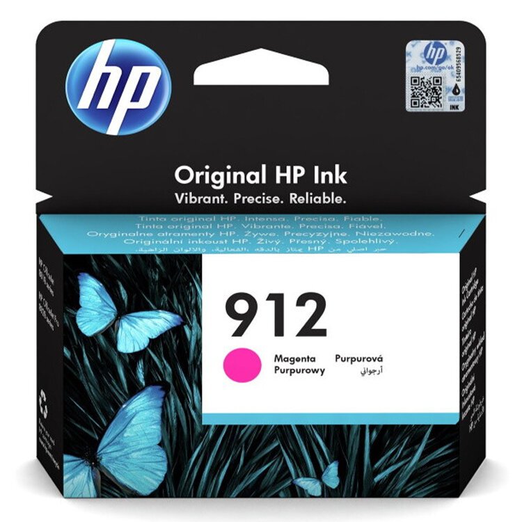 TINTEIRO HP 912 MAGENTA 3YL78AE