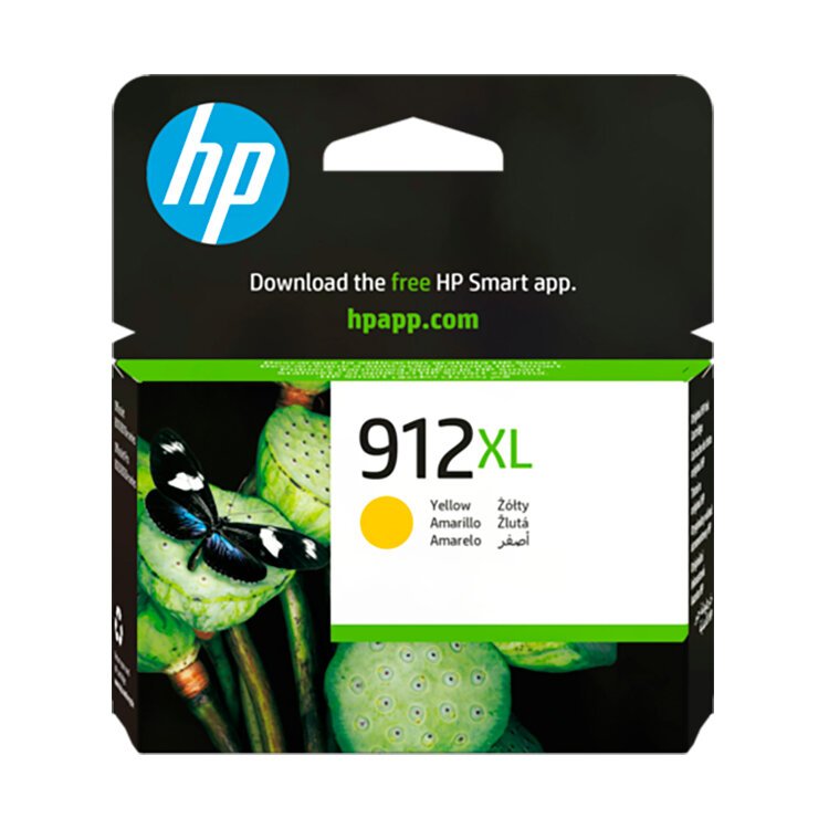 TINTEIRO HP 912XL YELLOW 3YL83AE