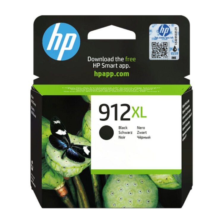 TINTEIRO HP 912XL HIGH YIELD BLACK