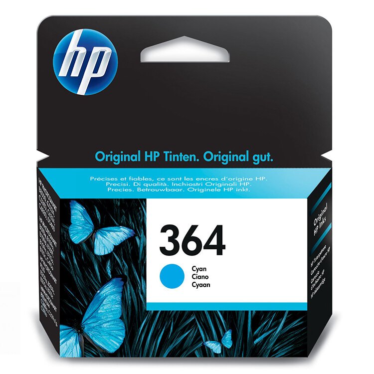 TINTEIRO HP 364 CIANO CB318EE