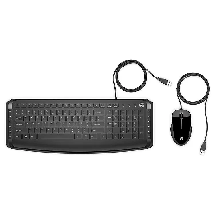 TECLADO + RATO HP 200 C/ FIOS