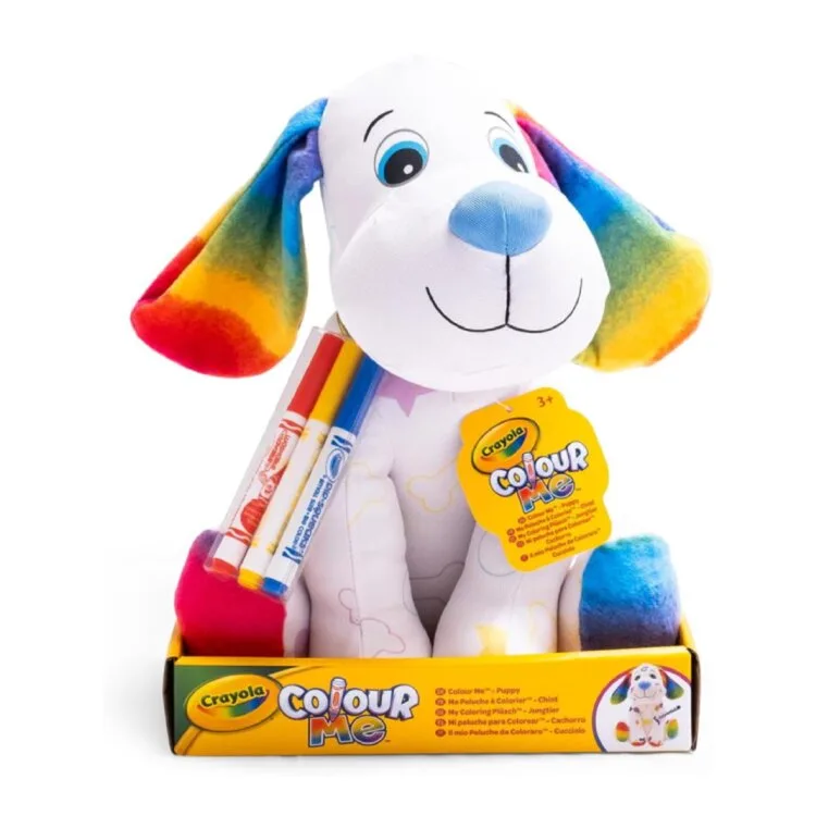 BRINQUEDO CRAYOLA PINTA PELUCHE CAO