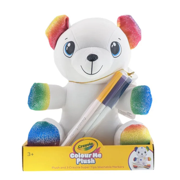 BRINQUEDO CRAYOLA PINTA PELUCHE URSO