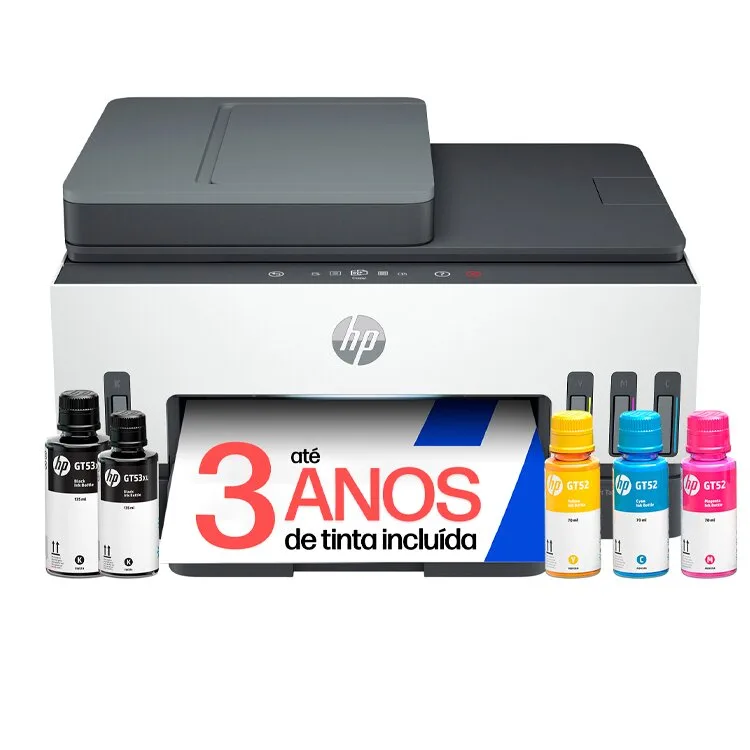 MULTIFUNÇÕES HP LASERJET SMART TANK7605