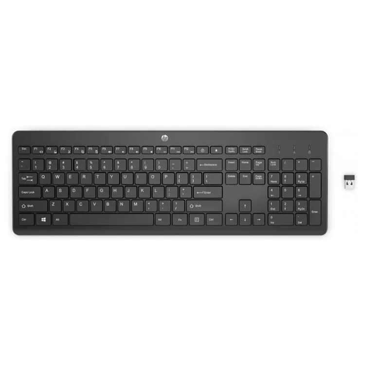 TECLADO HP 230 PRETO WIRELESS