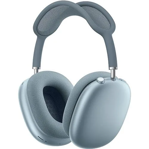 Auscultadores Bluetooth APPLE AirPods Max (Over Ear - Microfone - Noise Cancelling - Azul)