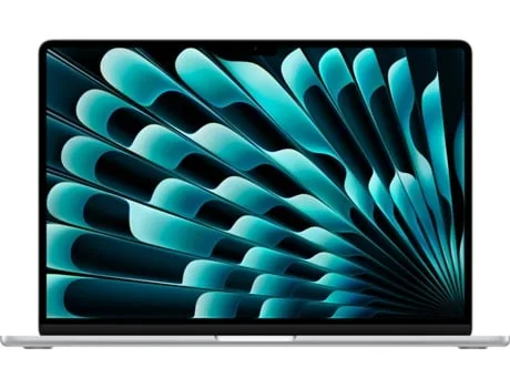 MacBook Air APPLE Prateado (15.3'' - Apple M4 10-Core - RAM: 16 GB - 512 GB SSD - 10-Core)