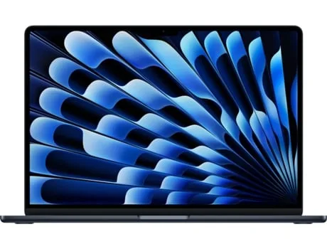 MacBook Air APPLE Meia-Noite (15.3'' - Apple M4 10-Core - RAM: 16 GB - 512 GB SSD - 10-Core)