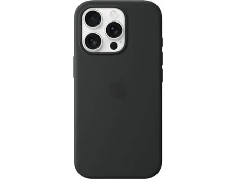 Capa APPLE Silicone Case com MagSafe para iPhone 16 Pro (Preto)