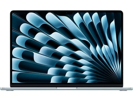 MacBook Air APPLE Azul Céu (15.3'' - Apple M4 10-Core - RAM: 16 GB - 512 GB SSD - 10-Core)