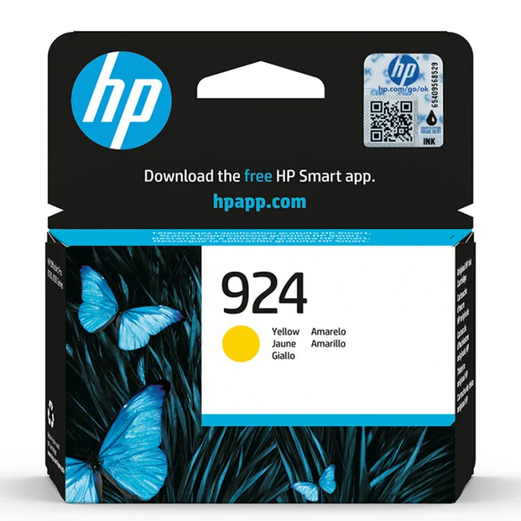 TINTEIRO HP 924 AMARELO