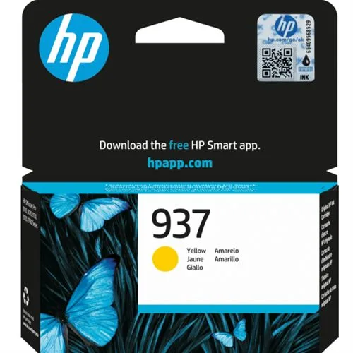 Tinteiro HP 937 Original (Amarelo)