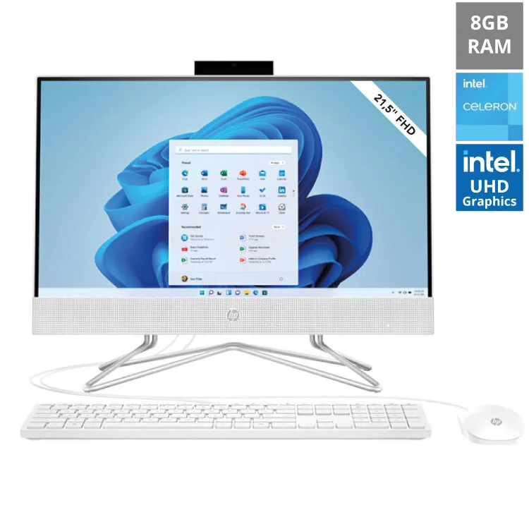 PC HP 22-DD2000NP AIO