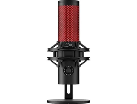 Microfone HYPERX QuadCast 2 (Preto/Vermelho)