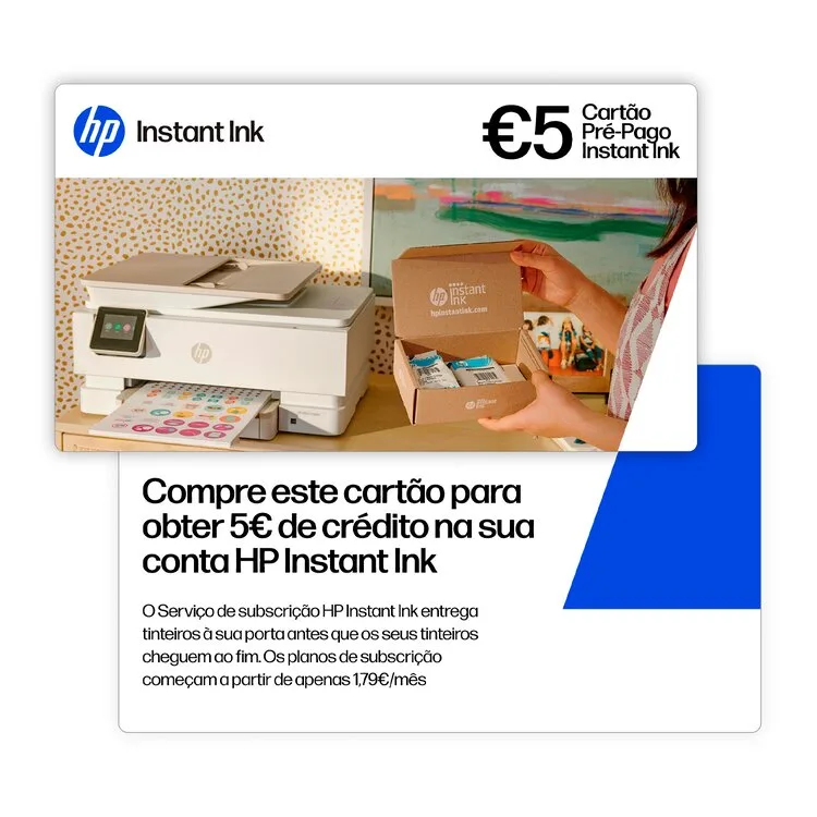 CARTÃO HP INSTANT INK II