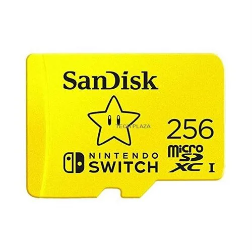 Cartão de Memória MicroSD SANDISK 256 GB Nintendo Switch