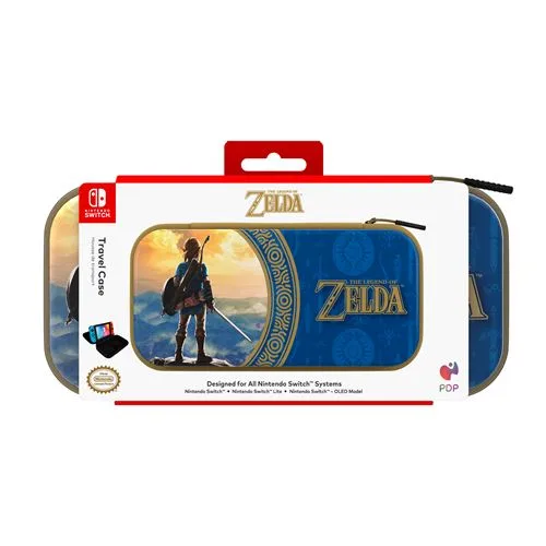 Bolsa De Viagem Zelda Hyrule Blue Nsw