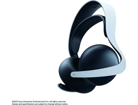 Auscultadores sem fios com microfone PULSE  (PS5/PC/Bluetooth/PS Link) - Elite White