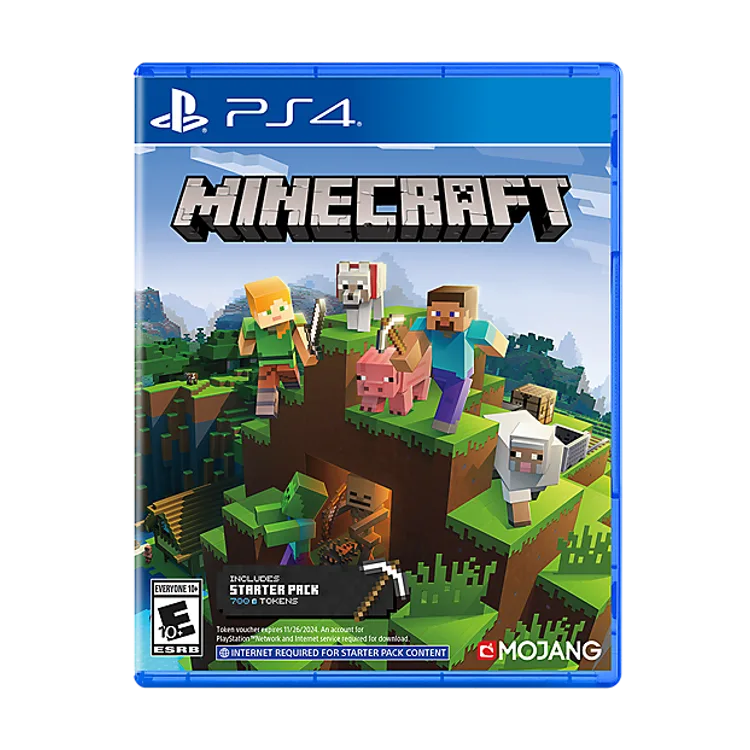 JOGO PS4 MINECRAFT STARTER COLLECTION