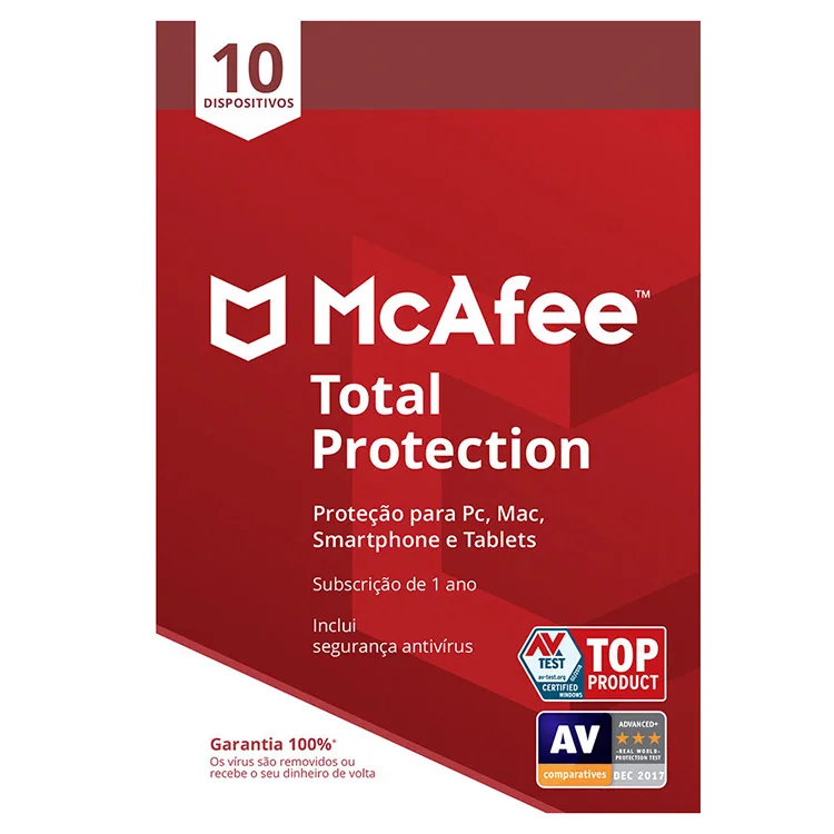 MCAFEE TOTAL PROTECTION 10D
