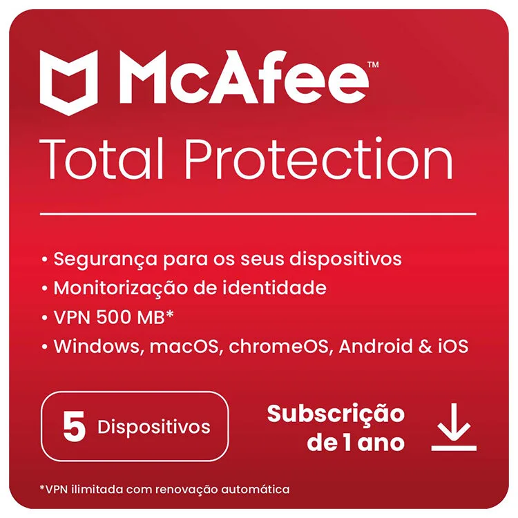 PROGRAMA PC MCAFEE TP 5 DEVICES 22