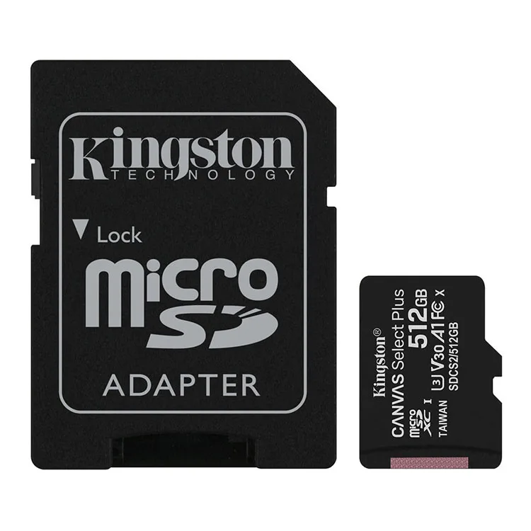 MEMÓRIA MICRO-SD KINGSTON 512GB CL10