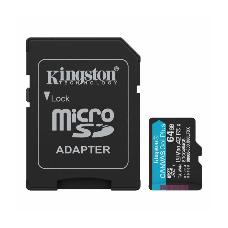 MEMÓRIA MICRO-SD KINGSTON 64GB GOPLUS G4