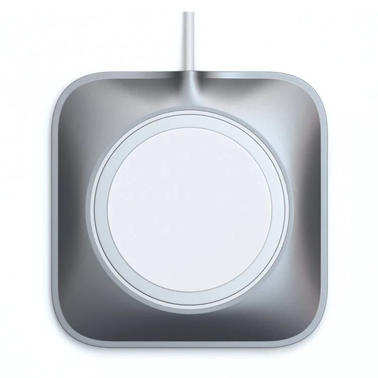 CARREGADOR WIRELESS SATECHI MAGSAFE CINZA