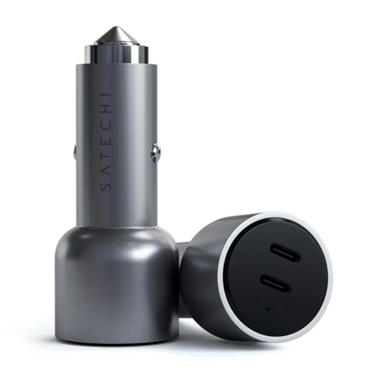 CARREGADOR ISQUEIRO SATECHI 40W USB-C CINZA