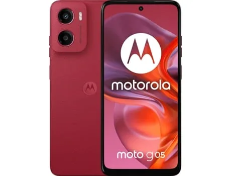 Smartphone MOTOROLA Moto G05 (6.67'' - 4 GB - 128 GB - Vermelho)