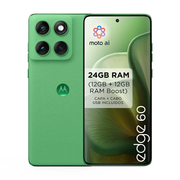 SMARTPHONE MOTOROLA EDGE 60 512GB VERDE