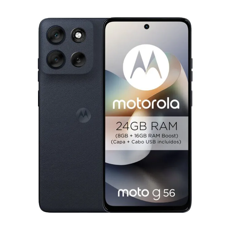 SMARTPHONE MOTOROLA G56 5G PRETO
