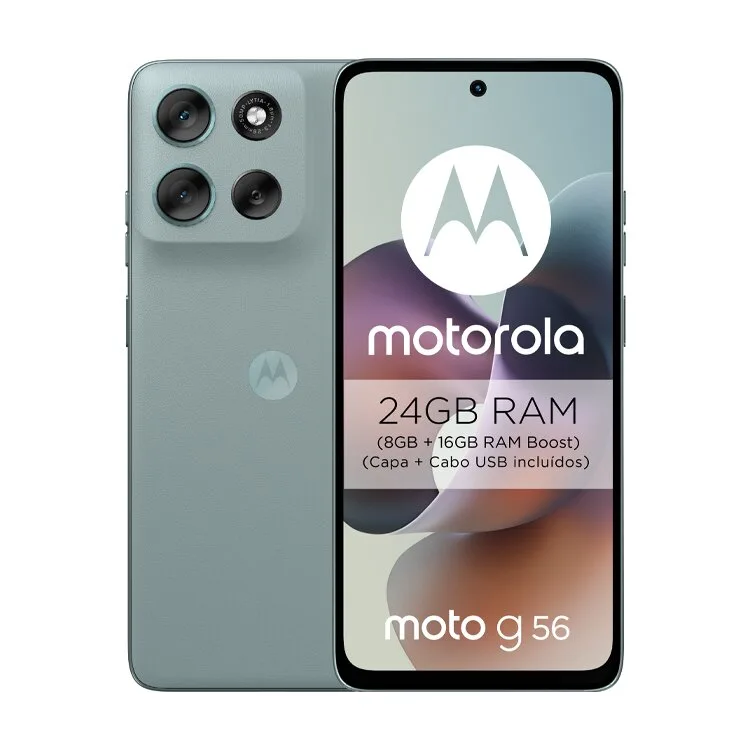 SMARTPHONE MOTOROLA G56 5G CINZA