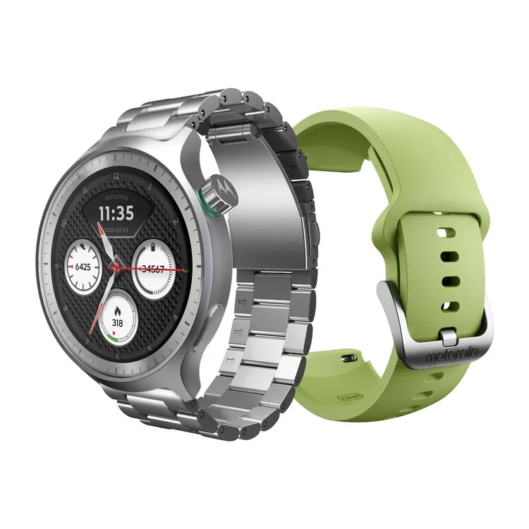 SMARTWATCH MOTO WATCH PRATA+HERBAL PACK