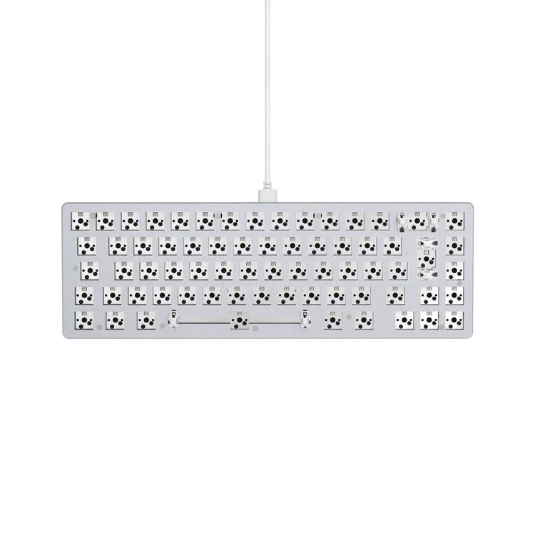 TECLADO GAMING GLORIOUS GMMK2 COMPUTADOR ISO WH