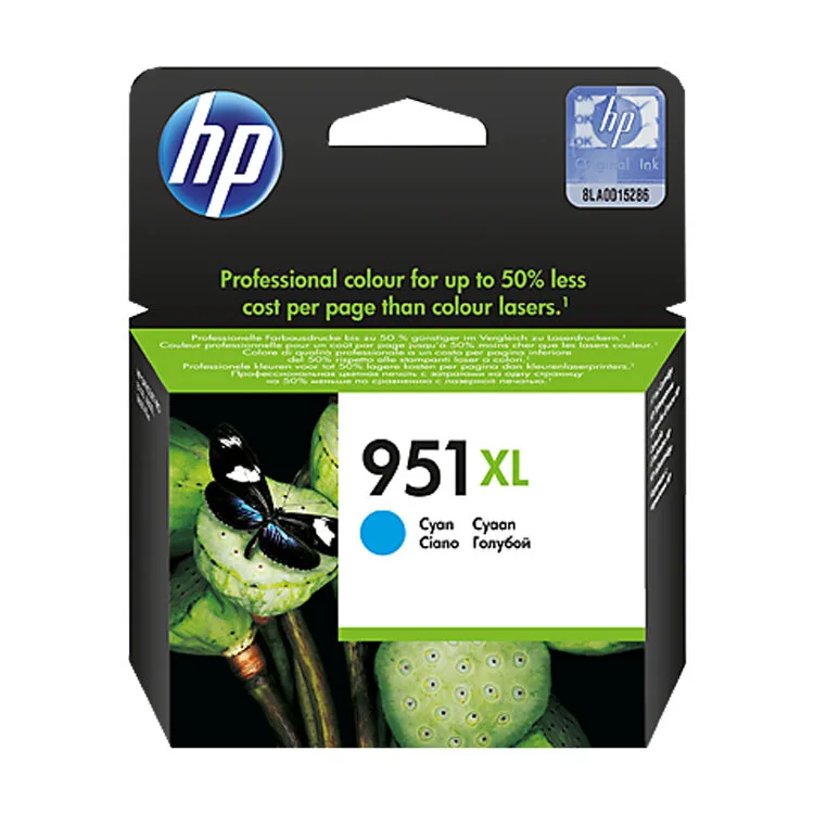 TINTEIRO HP 951XL CYAN CN046AE