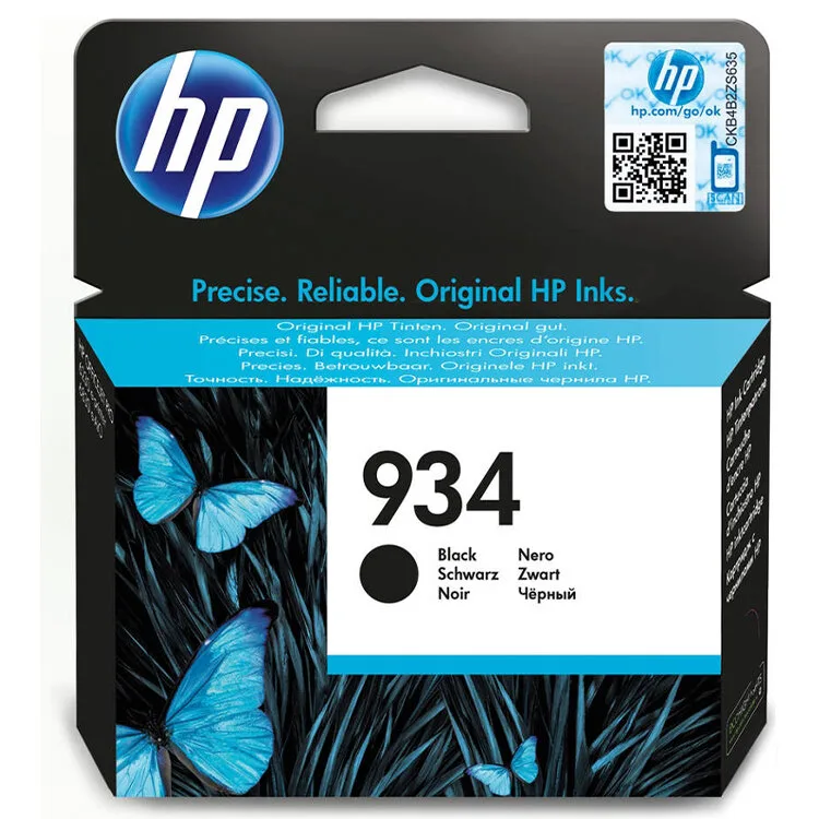 TINTEIRO HP 934 PRETO C2P19A