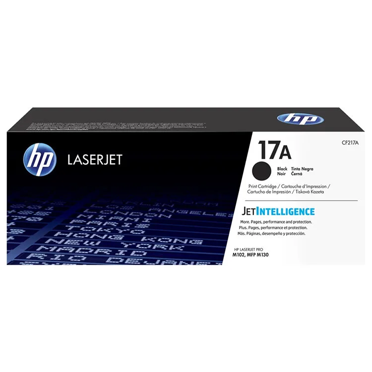 TONER HP CF217A 17A PRETO