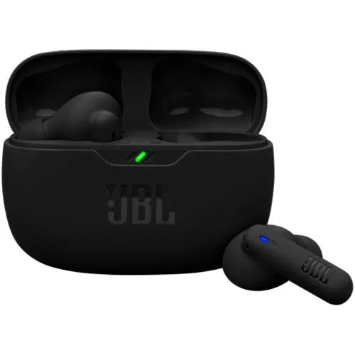 Auriculares Bluetooth True Wireless JBL WAVE BEAM 2 (In Ear - Microfone - Noise Cancelling - Preto)
