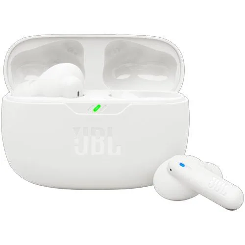 Auriculares Bluetooth True Wireless JBL WAVE BEAM 2 (In Ear - Microfone - Noise Cancelling - Branco)